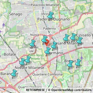 Mappa Via XXIV Maggio, 20032 Cormano MI, Italia (2.23462)