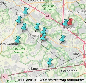 Mappa Viale Kennedy, 20014 Nerviano MI, Italia (3.74182)