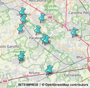Mappa Viale Kennedy, 20014 Nerviano MI, Italia (4.06917)