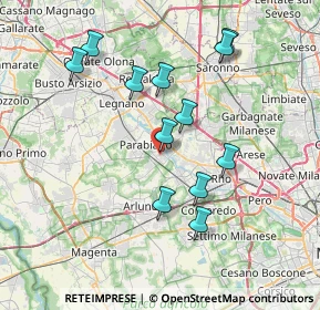 Mappa Viale Kennedy, 20014 Nerviano MI, Italia (7.13167)