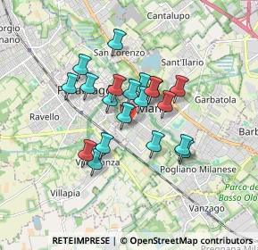 Mappa Viale Kennedy, 20014 Nerviano MI, Italia (1.283)