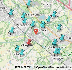 Mappa Viale Kennedy, 20014 Nerviano MI, Italia (2.22)