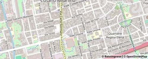 Mappa Cusano Milanino