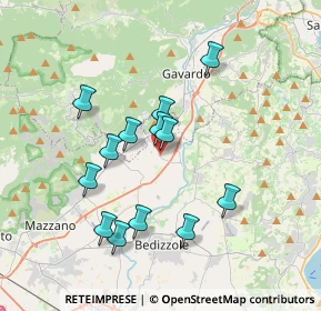 Mappa Via Volta, 25080 Prevalle BS, Italia (3.32615)