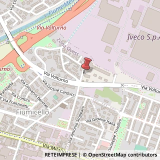 Mappa Via Angelo Canossi, 12, 25126 Brescia, Brescia (Lombardia)