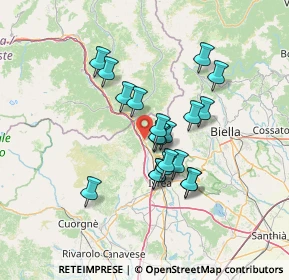 Mappa Via Camillo Benso Conte di Cavour, 10010 Tavagnasco TO, Italia (10.851)