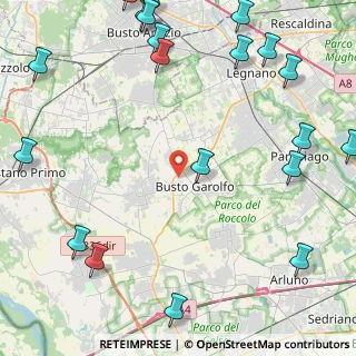 Mappa Via Guido Reni, 20020 Busto Garolfo MI, Italia (6.5905)