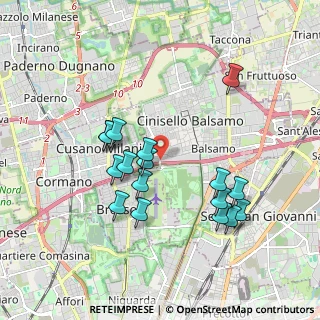 Mappa Via Modigliani, 20092 Cinisello Balsamo MI, Italia (1.77765)