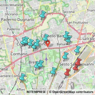Mappa Via Modigliani, 20092 Cinisello Balsamo MI, Italia (2.24722)
