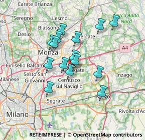 Mappa , 20061 Carugate MI, Italia (5.71267)