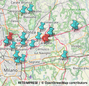 Mappa , 20061 Carugate MI, Italia (8.76)