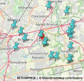 Mappa , 20061 Carugate MI, Italia (4.52833)