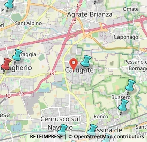 Mappa , 20061 Carugate MI, Italia (3.63083)