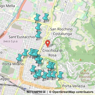 Mappa Via, 25128 Brescia BS, Italia (1.1825)