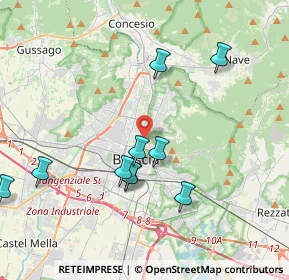 Mappa Via, 25128 Brescia BS, Italia (4.42273)