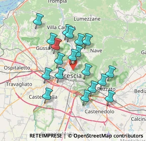Mappa Via, 25128 Brescia BS, Italia (6.11368)