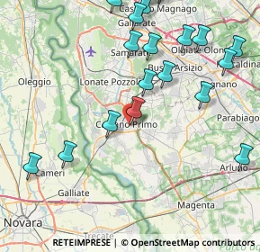 Mappa Via Ludwig Van Beethoven, 20022 Castano Primo MI, Italia (10.197)