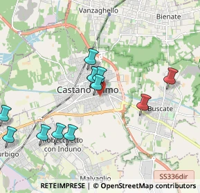 Mappa Via Ludwig Van Beethoven, 20022 Castano Primo MI, Italia (1.9225)