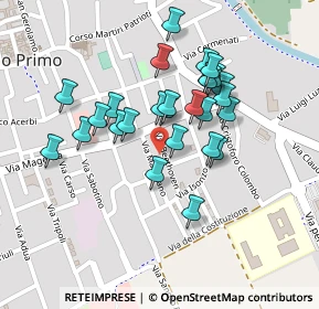 Mappa Via Ludwig Van Beethoven, 20022 Castano Primo MI, Italia (0.17037)