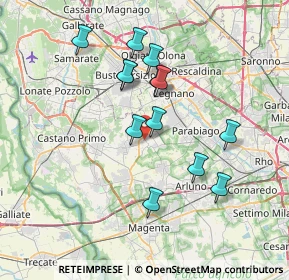 Mappa Via Busto Arsizio, 20038 Busto Garolfo MI, Italia (6.53154)