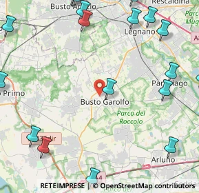 Mappa Via Busto Arsizio, 20038 Busto Garolfo MI, Italia (6.554)