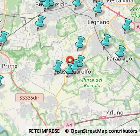 Mappa Via Busto Arsizio, 20038 Busto Garolfo MI, Italia (5.526)