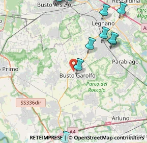 Mappa Via Busto Arsizio, 20038 Busto Garolfo MI, Italia (5.73923)