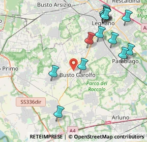 Mappa Via Busto Arsizio, 20038 Busto Garolfo MI, Italia (4.84071)