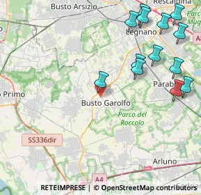 Mappa Via Busto Arsizio, 20038 Busto Garolfo MI, Italia (5.22462)