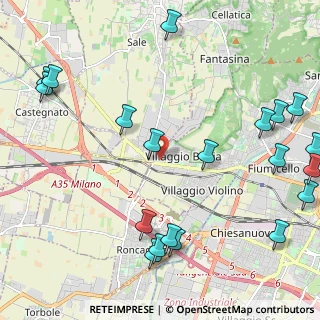 Mappa Traversa X Arici, 25132 Brescia BS, Italia (2.9115)