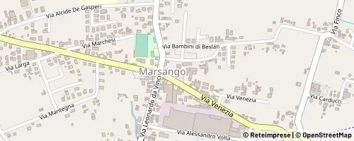 Mappa Campo San Martino