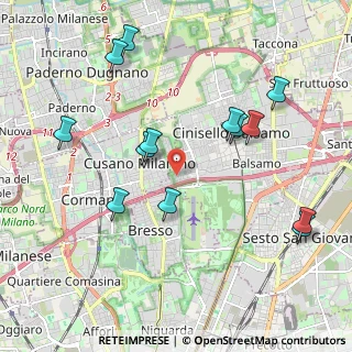 Mappa Via Daniele Manin, 20092 Cinisello Balsamo MI, Italia (2.17462)