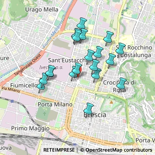 Mappa Via Veneto, 25128 Brescia BS, Italia (0.8335)