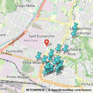 Mappa Via Veneto, 25128 Brescia BS, Italia (1.084)