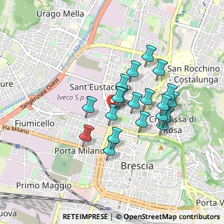 Mappa Via Veneto, 25128 Brescia BS, Italia (0.7155)