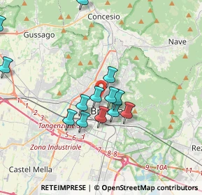 Mappa Via Veneto, 25128 Brescia BS, Italia (3.42615)