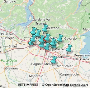 Mappa Via Veneto, 25128 Brescia BS, Italia (8.07929)