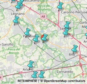 Mappa Via Jacopo della Quercia, 20014 Nerviano MI, Italia (6.2445)