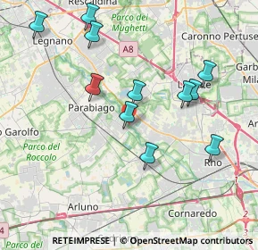 Mappa Via Jacopo della Quercia, 20014 Nerviano MI, Italia (3.92455)