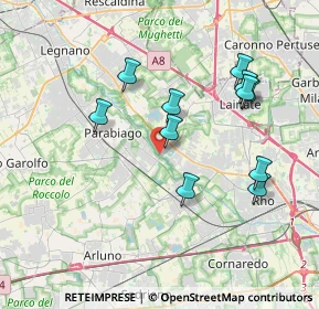 Mappa Via Lorenzo Lotto, 20014 Nerviano MI, Italia (3.63455)