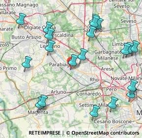Mappa Via Lorenzo Lotto, 20014 Nerviano MI, Italia (9.936)