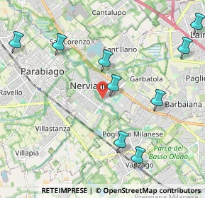 Mappa Via Lorenzo Lotto, 20014 Nerviano MI, Italia (2.78273)