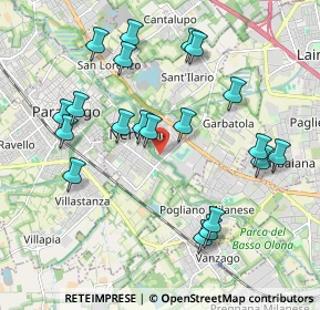 Mappa Via Jacopo della Quercia, 20014 Nerviano MI, Italia (2.058)