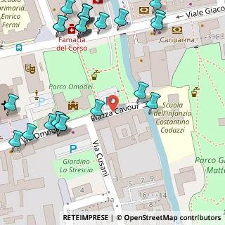 Mappa Piazza Camillo Benso Conte di Cavour, 20095 Cusano Milanino MI, Italia (0.09464)