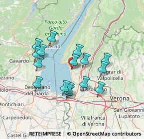 Mappa Via Gian Matteo Giberti, 37011 Bardolino VR, Italia (12.26125)