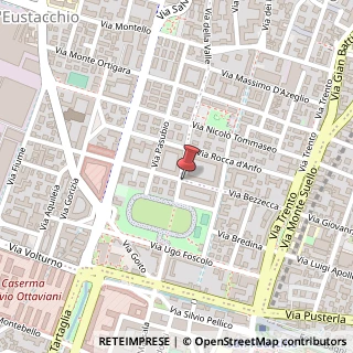 Mappa Via Monte Santo, 6, 25128 Brescia, Brescia (Lombardia)