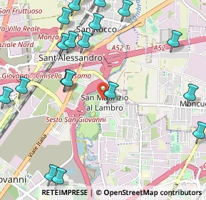 Mappa Via Guglielmo Oberdan, 20093 Cologno Monzese MI, Italia (1.422)