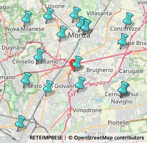 Mappa Via Guglielmo Oberdan, 20093 Cologno Monzese MI, Italia (4.79176)