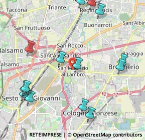 Mappa Via Guglielmo Oberdan, 20093 Cologno Monzese MI, Italia (2.555)