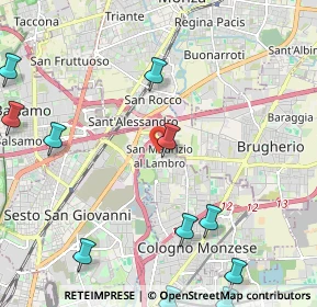 Mappa Via Guglielmo Oberdan, 20093 Cologno Monzese MI, Italia (2.97273)